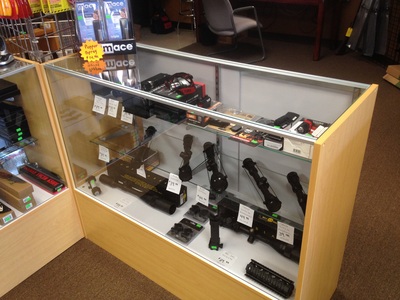9-Guns gun store, scopes and scope mounting 