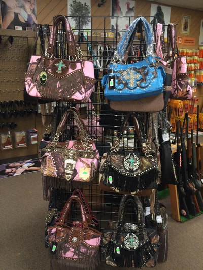 Concealed carry purse available at 9 Guns, Anderson Indiana